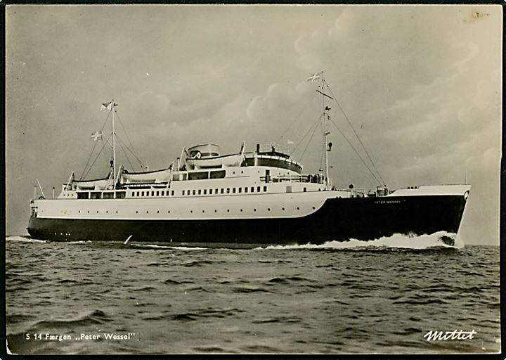 Peder Wessel, M/S, Larvik - Frederikshavn Ferjen AS. Mittet & Co. no. S.12.