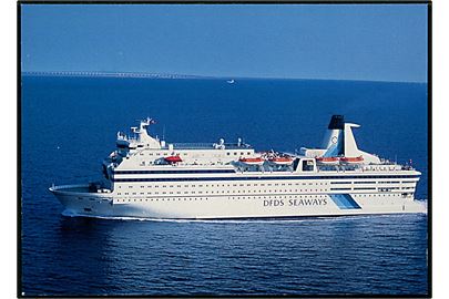 Queen of Scandinavia, M/S, DFDS Seaways. Reklamekort u/no.