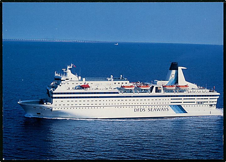 Queen of Scandinavia, M/S, DFDS Seaways. Reklamekort u/no.