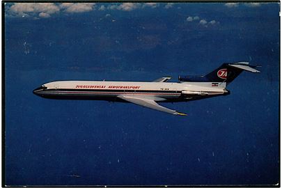 Boeing B-727 YU-AKA fra Yugoslav Airlines. Har været opklæbet.