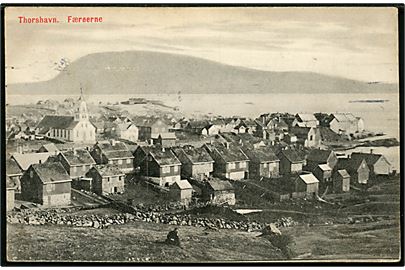 Thorshavn, udsigt. Stenders no. 23925.