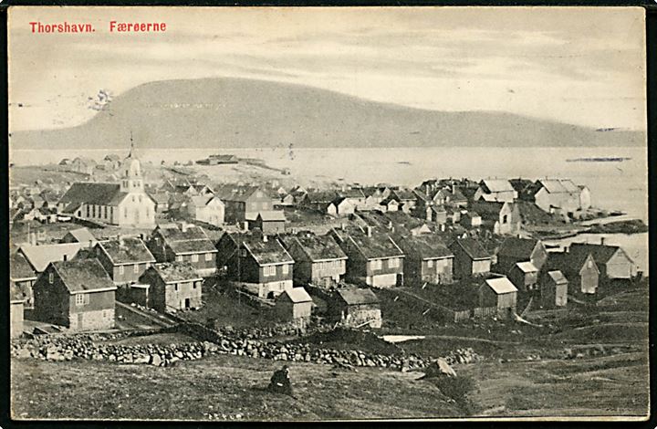 Thorshavn, udsigt. Stenders no. 23925.