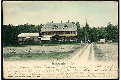 Saunte, Sandagerhus. J. Møller no. 273.