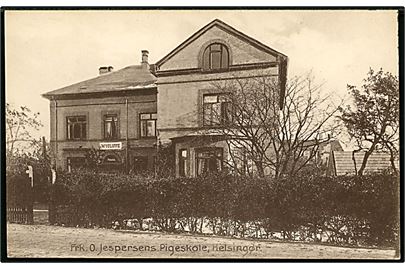 Helsingør, Frk. O. Jespersens Pigeskole. K. Nielsen no. 20623.