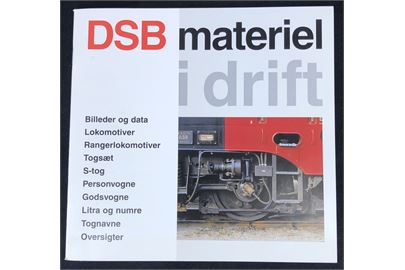 DSB materiel i drift. 40 sider billedhæfte udgivet af DSB Materiel. 