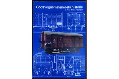 Godsvognsmateriellets historie af Jens Bruun-Petersen. 96 sider illustreret jernbanehistorie. 