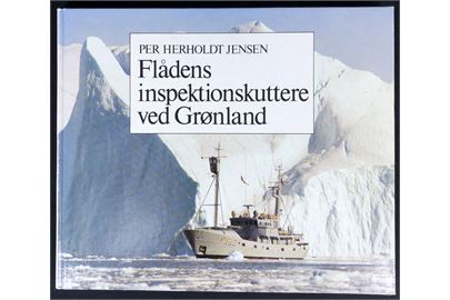 Flådens inspektionskuttere ved Grønland af Per Herholdt Jensen. 174 sider illustreret. Nutidig og historisk beskrivelse af søværnets aktiviteter ved Grønland.