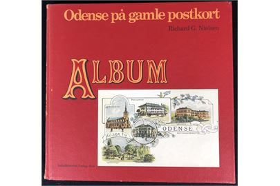 Odense på gamle postkort af Richard G. Nielsen. 153 sider.