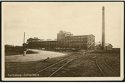 Sakskøbing. Sukkerfabrikken. Thaaning Steffensen - Stenders no. 25929.