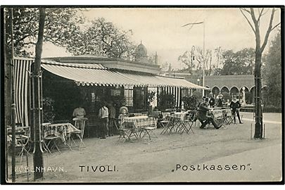 Købh., Tivoli, seværdighed Postkassen. Stenders no. 10782.