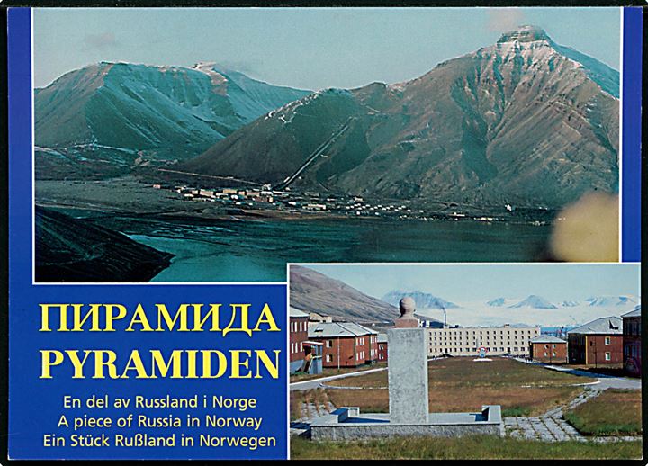 Svalbard / Spitzbergen. Pyramiden, russisk minesamfund. A. Umbreit u/no.