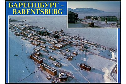 Svalbard / Spitzbergen. Barentsburg, russisk minesamfund. A. Umbreit u/no.