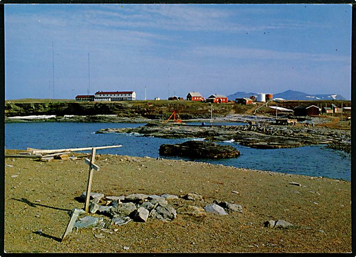 Bjørnøen / Bjørnøya i Barentshavet, radiostation 1979. J. Gjesteland no. 9419.