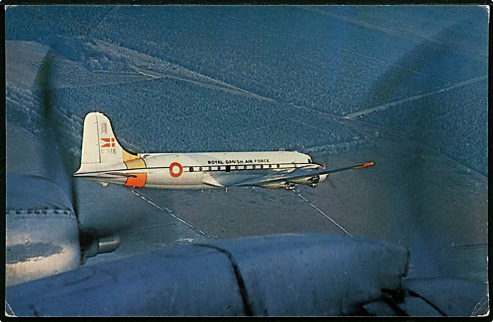 Douglas C-54C N-618 fra eskadrille 721. Dan Mil no. 9.