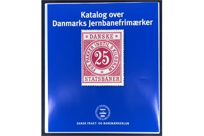 Katalog over Danmarks Jernbanefrimærker, 467 sider illustreret løsbladskatalog i ringbind med opdateringer frem til ca. 2012.  