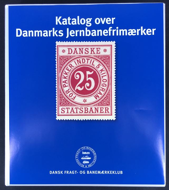 Katalog over Danmarks Jernbanefrimærker, 467 sider illustreret løsbladskatalog i ringbind med opdateringer frem til ca. 2012.  