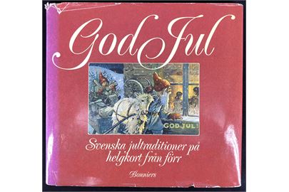 God Jul - Svenska jultraditioner på helgkort från förr. 94 sider illustreret gennemgang af svenske julekort. Pænt indbundet eksempler med skrammet smudsomslag.