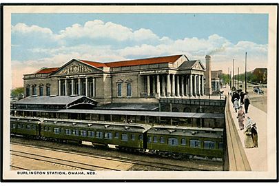 USA, Burlington Station, Omaha, Nebraska. 