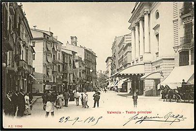 Valencia. Teatro Principal. 