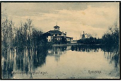 Ringsted. Pavillon i Lystanlæget. Ahrent Flensborg no. 334.