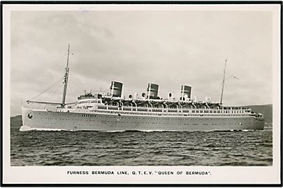 Queen of Bermuda, S/S, Furness Bermuda Line.