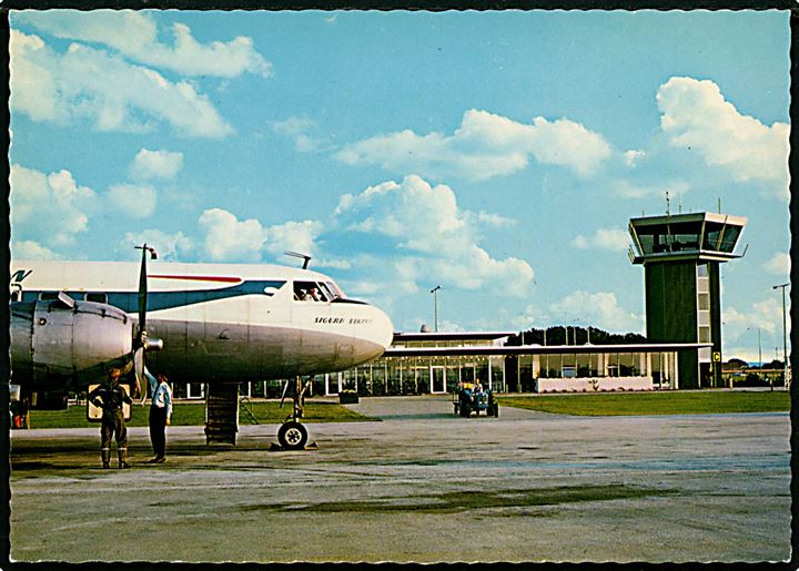 Convair 440-75 Metropolitan LN-KLG Sigurd Viking fra SAS i Esbjerg lufthavn. Stenders no. 149805061.