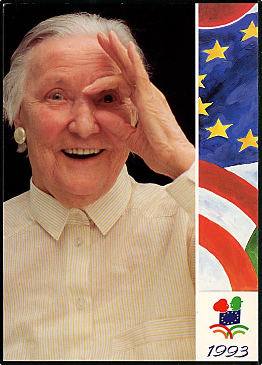 1993 - det europæiske ældreår. Go-Card no. 819. 