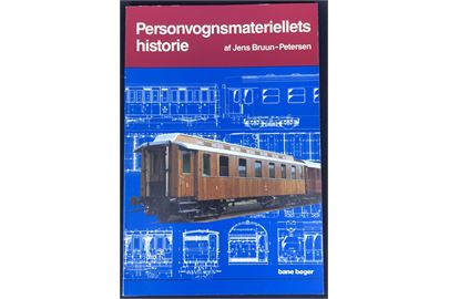 Personvognsmateriellets historie af Jens Bruun-Petersem. 96 sider illustreret jernbanehistorie. 