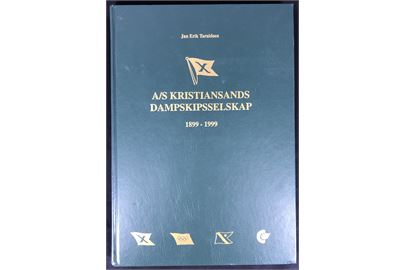 A/S Kristiansands Dampskipsselskap 1899-1999. 420 sider illustreret jubilæumsskrift.