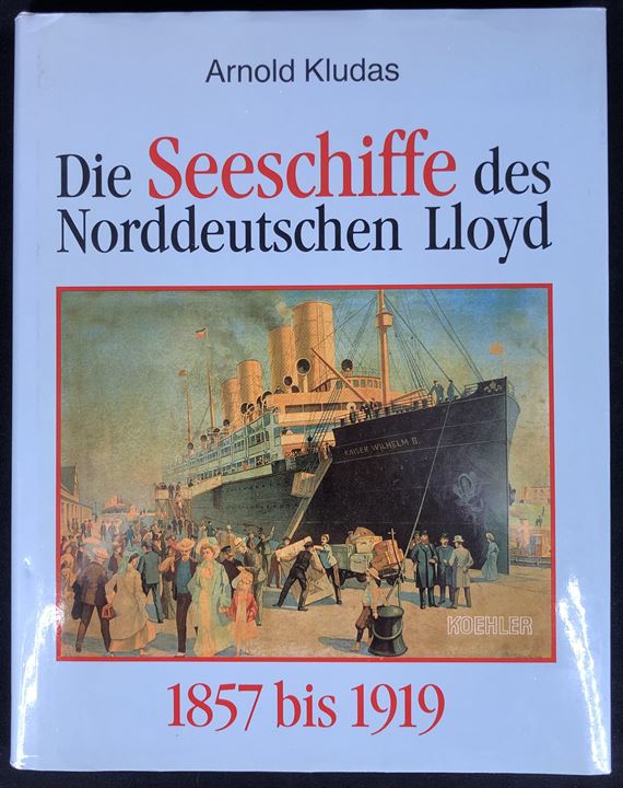 Die Seeschiffe des Norddeutschen Lloyd 1857 bis 1919 af Arnold Kludas. 166 sider rederihistorie med illustreret over skibe og deres skæbne. 