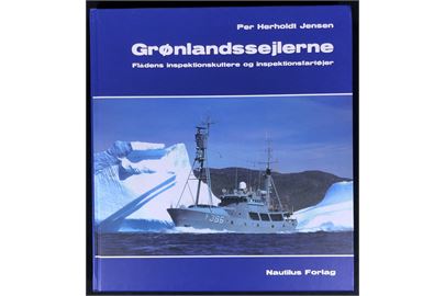 Grønlandssejlerne - Flådens inspektionskuttere og inspektionsfartøjer af Per Herholdt Jensen. 320 sider illustreret beskrivelse af flådens lokale fartøjer på Grønland siden 1932.