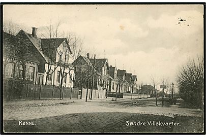 Rønne. Søndre Villakvarter. Fritz Sørensen no. 12.