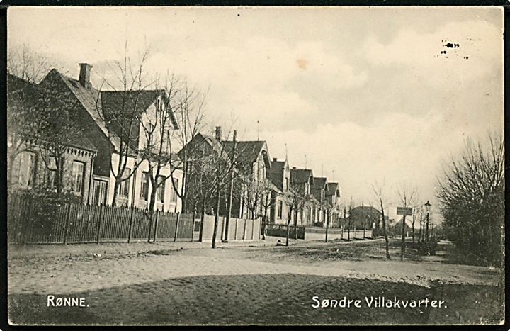 Rønne. Søndre Villakvarter. Fritz Sørensen no. 12.