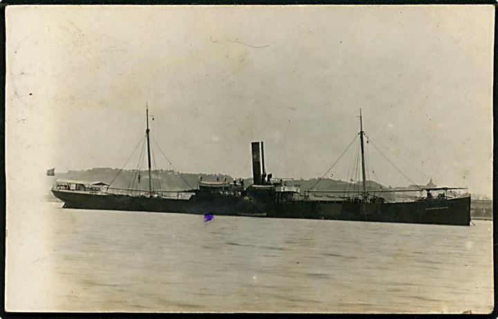 Eleonora Mærsk, S/S, Rederiet A. P. Møller. Fotokort anvendt fra Memel 1913.