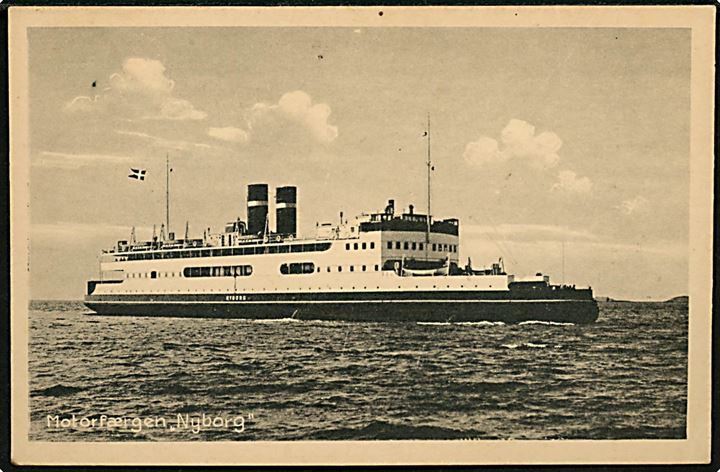 Nyborg, M/S, DSB Storebæltsfærge. Stenders no. 414.