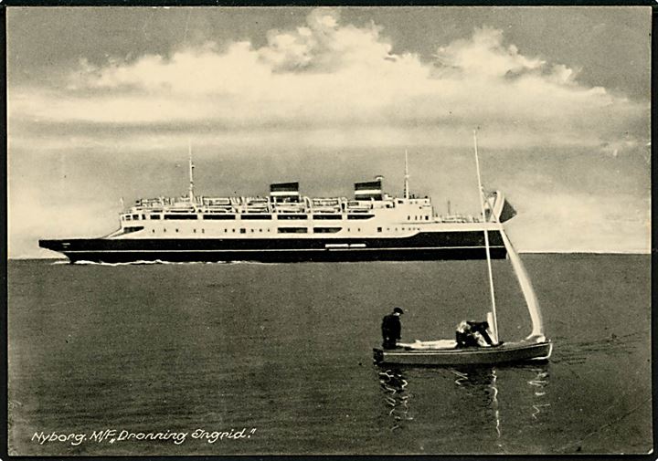 Dronning Ingrid, M/S, DSB Storebæltsfærge i Nyborg. Jernbanekiosken no. 11488.