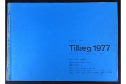 Tillæg 1977 til Danske Jernbaners rullende materiel ved Per Topp Nielsen. 21 sider illustreret tillæg.