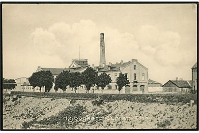 Højbygaard Sukkerfabrik ved Holeby. M. Rye Clausen no. 8502.