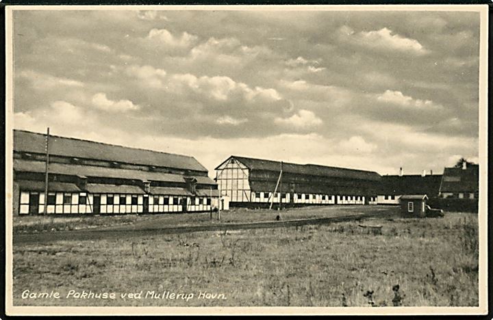 Mullerup. Gamle pakhus ved havnen. P. Andersen no. 21803.