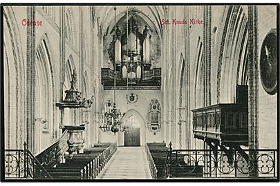 Odense. Sct. Knuds kirke. Warburgs Kunstforlag no. 343.