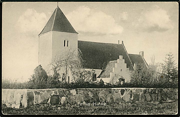 Femø kirke. J. Sørensens Boghandel no. 3304.