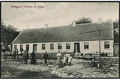 Neksø. Bedegaard ved Povlsker. L. Poulsen no. 48080.