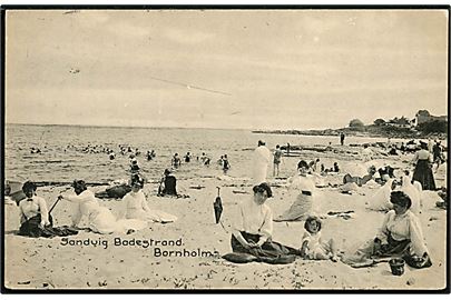 Sandvig, Badestranden. Ad. Møller u/no. 