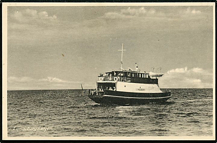 Lundeborg, M/S, Andelsselskabet Lohals - Lundeborg Færgefart. Stenders no. 86610.