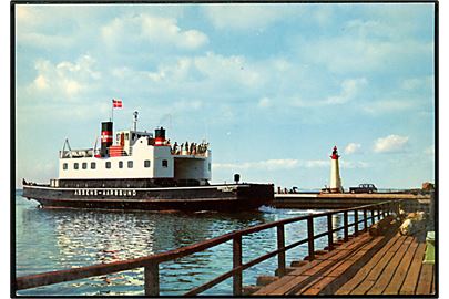 Sønderjylland, M/S, Aktieselskabet Lillebelt-Overfarten på overfarten Assens - Aarøsund. O.P.O. no. 6511.