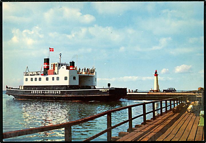 Sønderjylland, M/S, Aktieselskabet Lillebelt-Overfarten på overfarten Assens - Aarøsund. O.P.O. no. 6511.