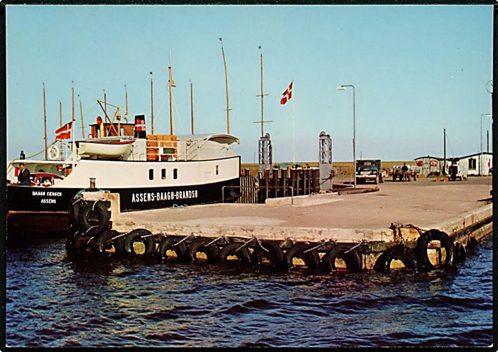 Baagø Færgen, M/S, Aktieselskabet Lillebelt-Overfarten i på ruten Assens-Baagø-Brandsø. O.P.O. no. 6660. 