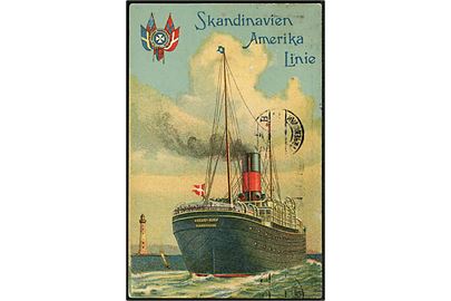 Hellig Olav, S/S, Skandinavien - Amerika Linie. No. 46.