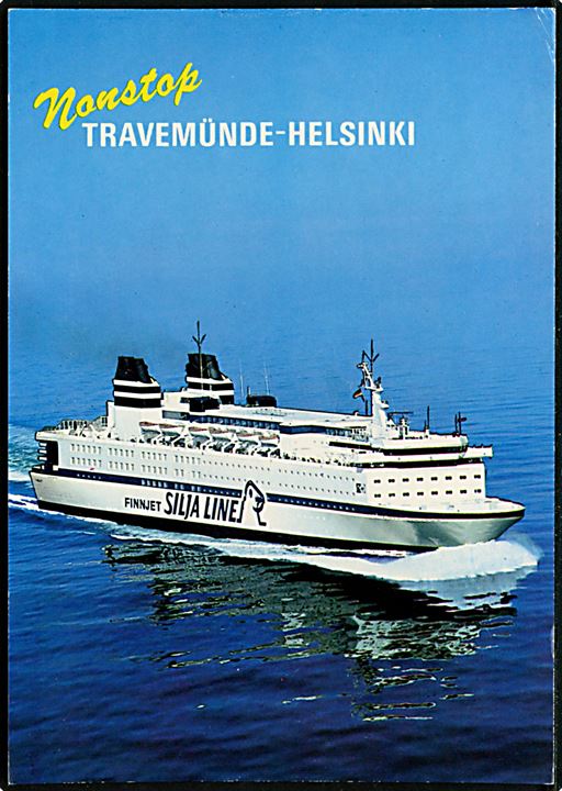 Finnjet, M/S, Silja Line færge mellem Helsinki og Travemünde. 