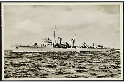 Klas Uggla, svensk destroyer. No. A17/44491.